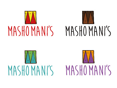 Mashomanis Colours africa branding community project logo travel