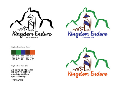 Kingdom Enduro - Event Logo Design