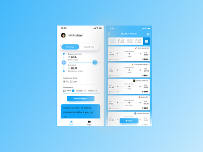 Flight Booking App app screen ui ui design ux ux design