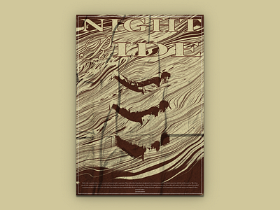 NIGHT RIDE - POSTER DESIGN adobe illustrator design graphic design photoshop vector