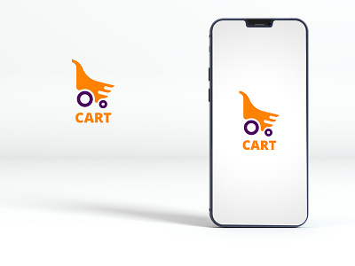 Cart Logo Design apps logo sell soft woo