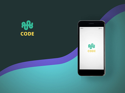 Code Logo apps font game letter logo soft web wordpress