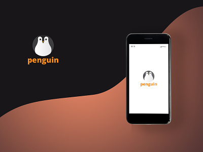Penguin Logo animal apps bird color ice news soft