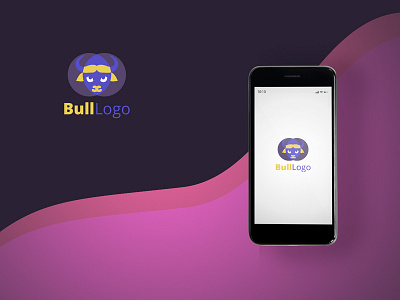 Bull Brand Logo apps brand bull color logo wild