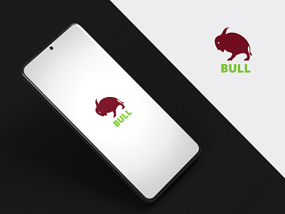 Bull Logo animal apps cow logo ox wild