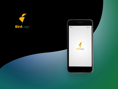 Bird Logo apps bird color fly logo wings