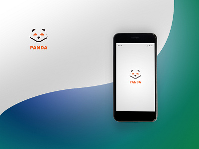 Panda Logo animal apps bear panda wild