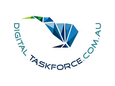 Digital Taskforce Logo animal brand emu logo