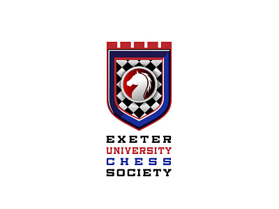 Exeter University Chess chess chess logo club logo society