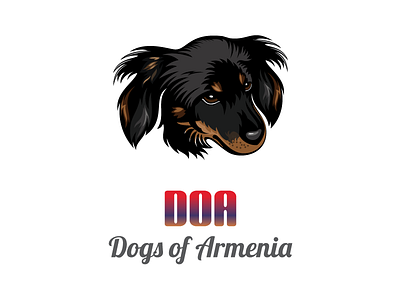 Dogs Of Armenia Logo animal design dog dog club dog love illustration logo love pet pet love save dog street dog