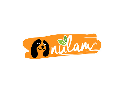 Nulam Dog Food Logo animal design dog dog club dog love illustration logo love pet pet love save dog street dog
