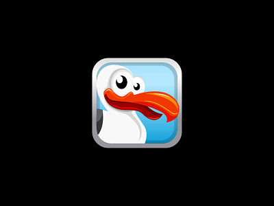 Loc App Logo app bird brand button fly icon logo