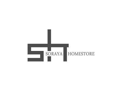 Sh Furniture Logo app black brand furniture logo type
