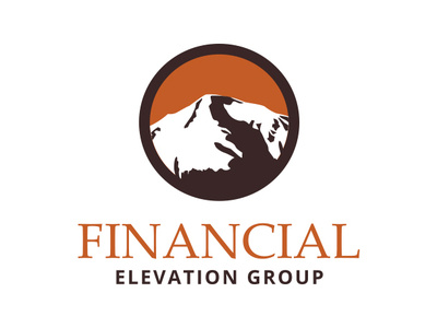 Financial Elevation Group Logo hill logo logodesign mountain mountain logo summit