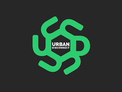 Urban Disconnect Logo branding disconnect logo logo design urban disconnect