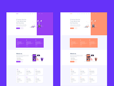 Omex - Responsive HTML Agency Template by Husain Ahmmed on Dribbble