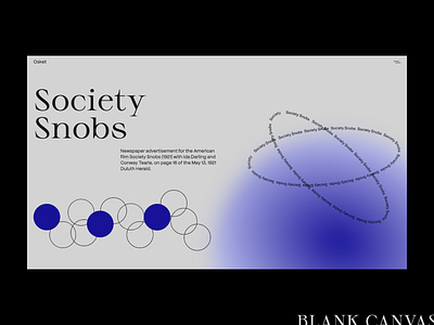 Society snobs branding design flat minimal typography ui ux web web design web designer