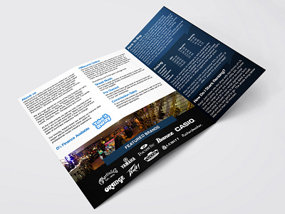 Tri Fold Brochure Design - Inside