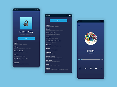 Music+ Mobile App android developer freelance developer ios mobile music music app playback react native