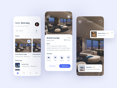 Appartment Rental UI Concept