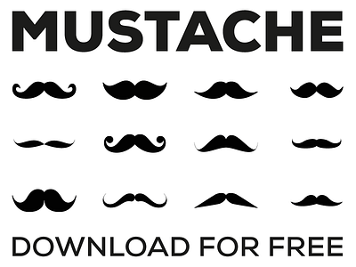 Mustache [Download] adobe download illustrator mustache vector vectorial whiskers