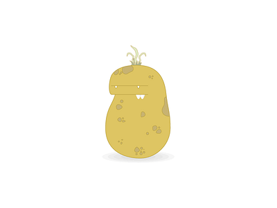 Angry Potato angry illustration potato vector
