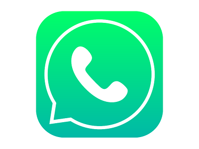 Whatsapp icon with iOS7 style