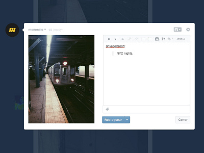 New post on tumblr [suggestion] design image new post tumble wireframe