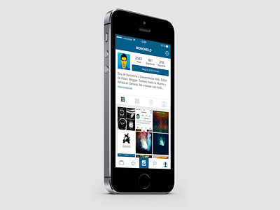 Instagram Profile [redesign] instgram ios ios7 iphone profile redesign