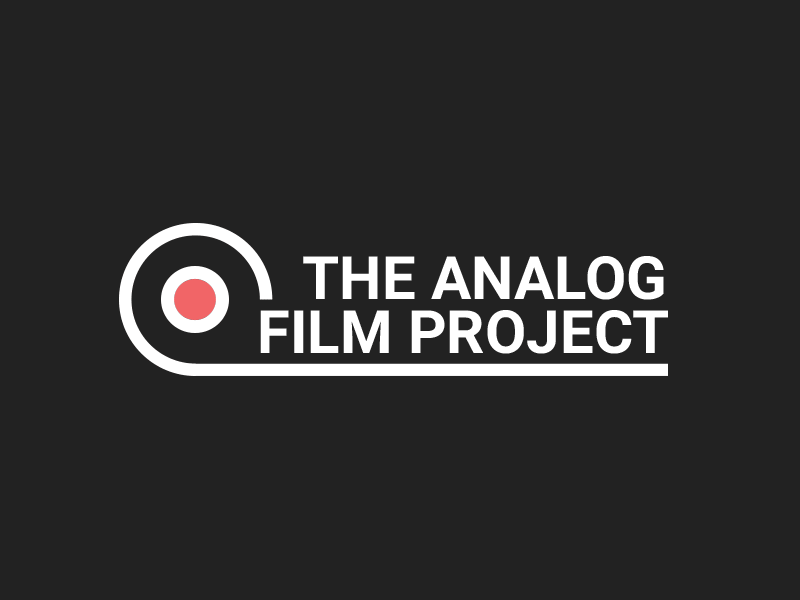 The Analog Film Project [logo creation] analog creation evolution film logo project