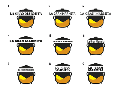 Please, help me to decide! decision logo marmita mononelo project