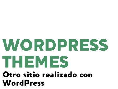 Simple Wordpress Theme