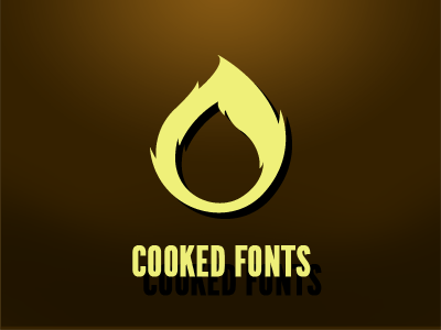 Cooked Fonts logo