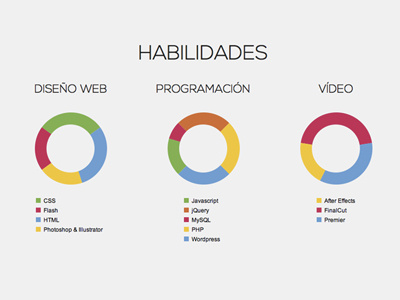 Skills graph mononelo pie skills vectorial