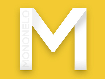 M de mononelo logo m mononelo sketch