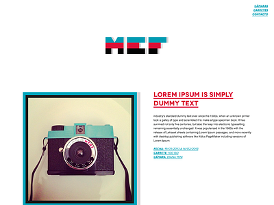 MEF, Preview web design design diana diana mini lomo mononelo photography