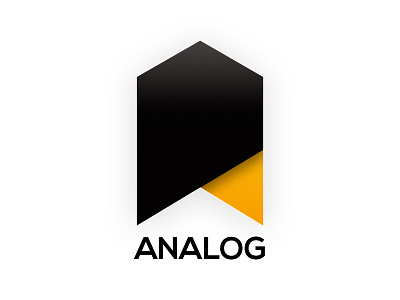 Analog (second concept) analog blog logo photography