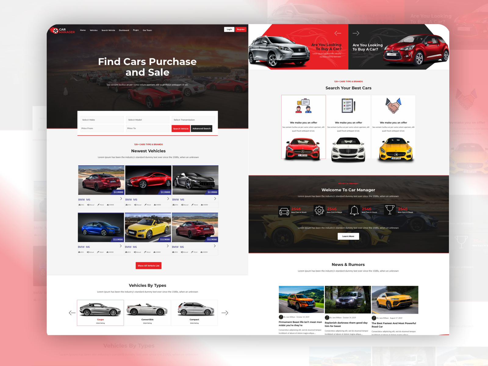 Car Manager by xiadyusufi233 on Dribbble