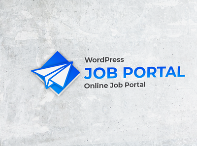 job portal logo app branding design logo ui ux vector web website