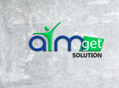 aimget logo app design logo logo design logos ui ux vector web website