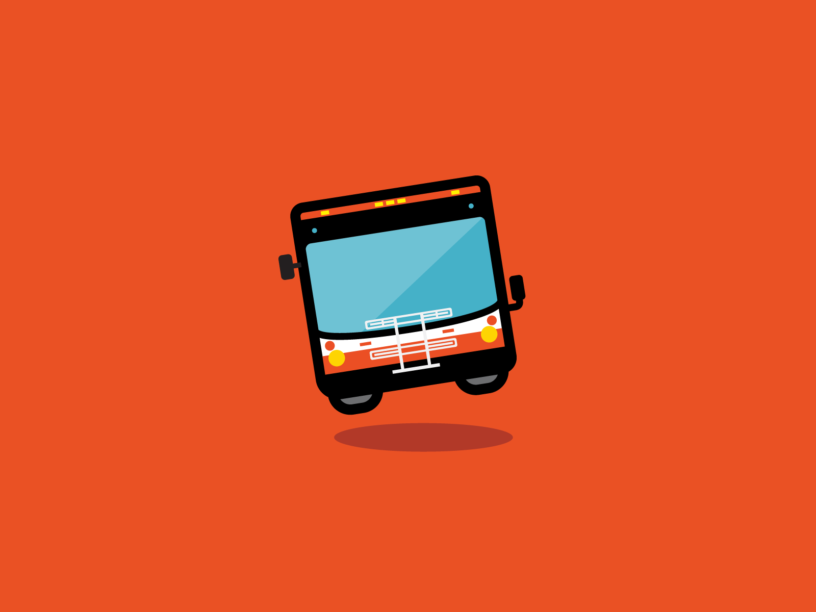 Toronto Bus illustration