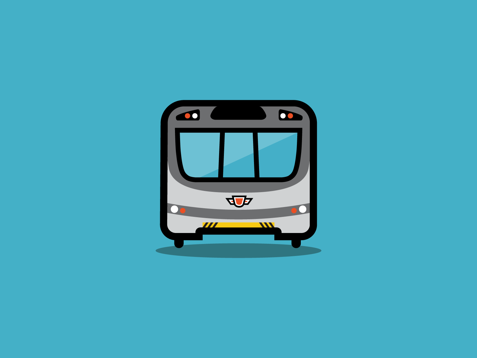 Toronto Subway Illustration illustration