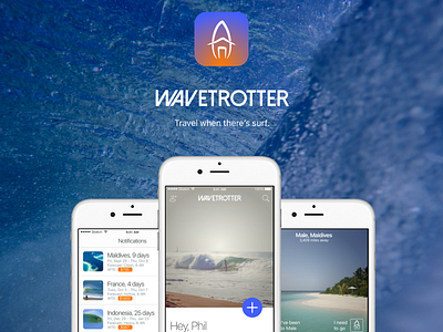 Surf Travel App app iphone surf travel