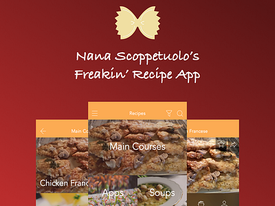 Nana's Recipes App