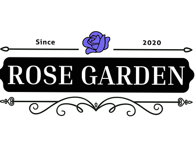 Rose Garden branding logo