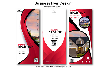 Red modern business flyer design and banner design 3d 3d logo design aesthetic logo design banner design branding business banner business banner design business flyer design cover design design facebook post design graphic design illustration logo modern red flyer design professional flyer design ui