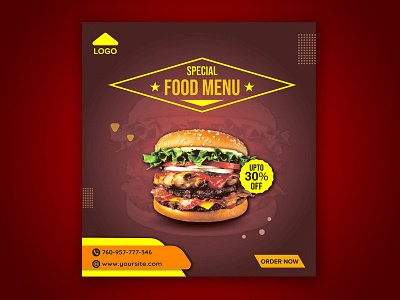 Professional dynamic food menu social media post design 3d 3d logo design aesthetic logo design branding design dynamic social media design facebook post design food menu post design graphic design illustration logo social media design social media post design ui