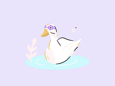 Duck duck illustration