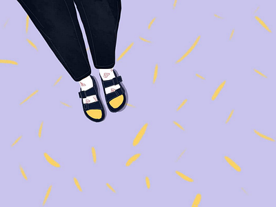 Socks and sandals