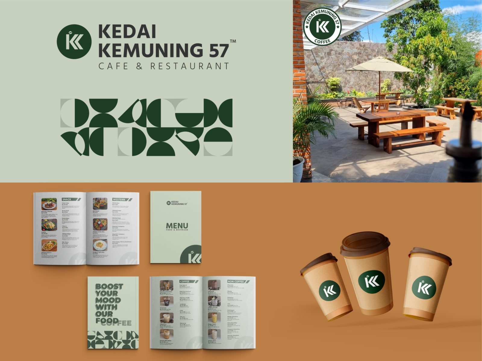 kedai kemuning branding by Agung Rachmono on Dribbble